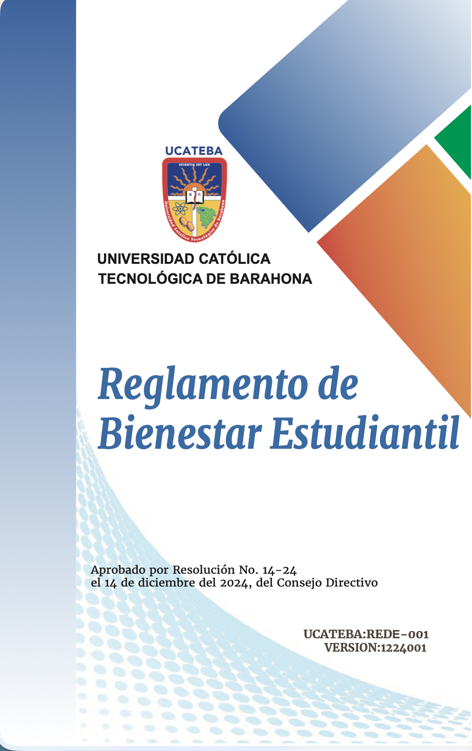 Reglamento de Bienestar Estudiantil