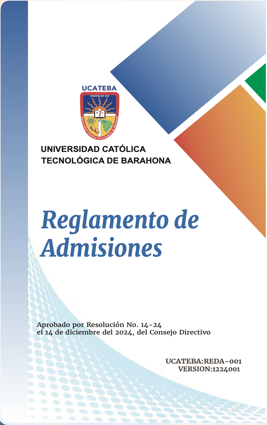 Reglamento de Admisiones
