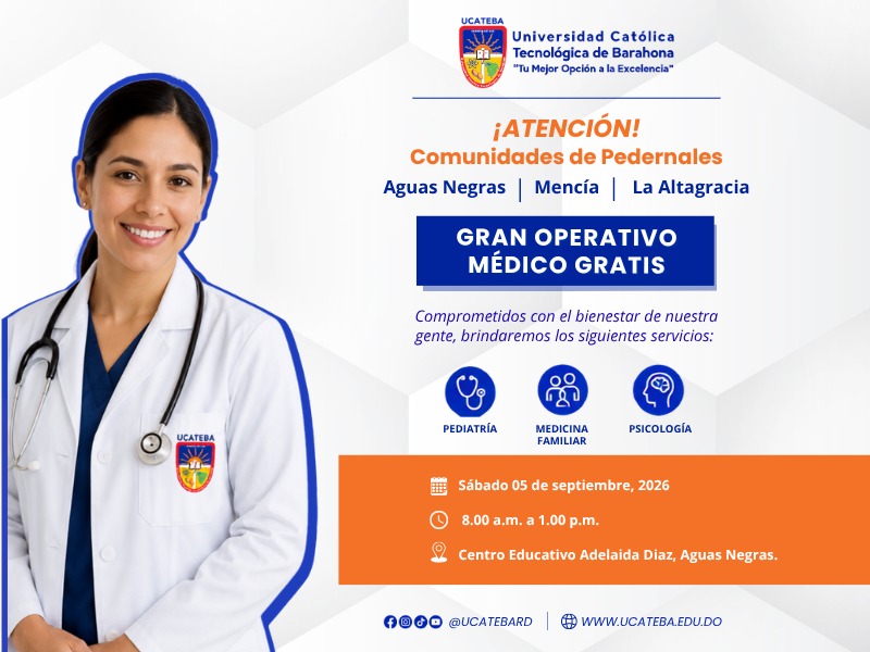 GRAN OPERATIVO MEDICO GRATIS PEDERNALES